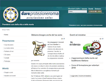 Tablet Screenshot of dareprotezioneroma.it